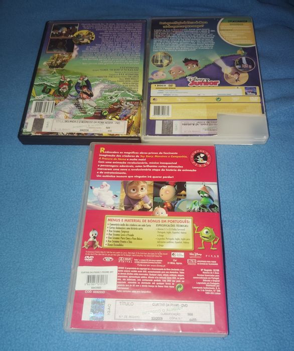DVDs Filmes Infantis Usados