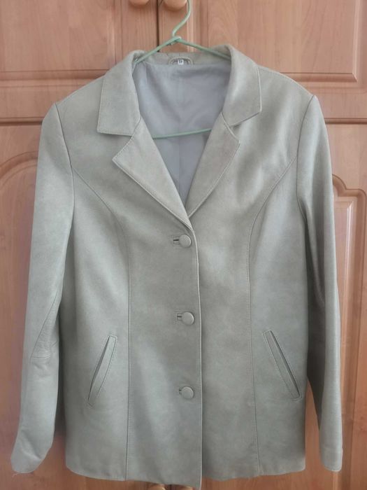 Kurtka przejściowa skórzana lekka Rozmiar 46