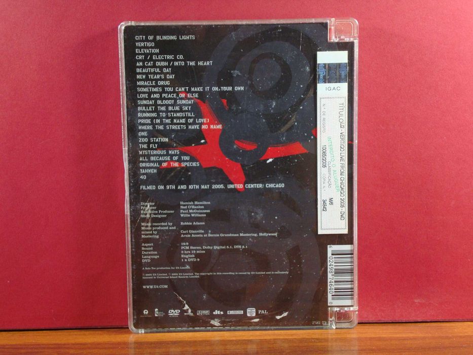 U2 - Vertigo 2005 / U2 Live From Chicago  / Mint / DVD / PAL, / DTS