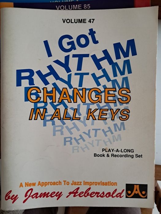 Livros estudo jazz Aebersold - Rhythm' Changes