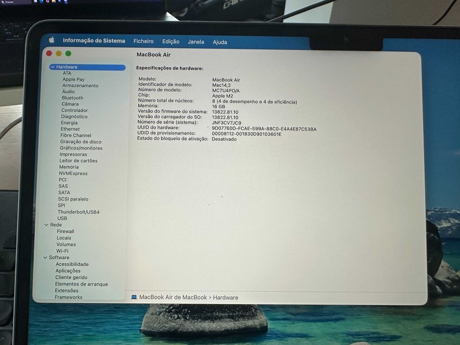 MacBook air M2 2022 rigorosamente novo