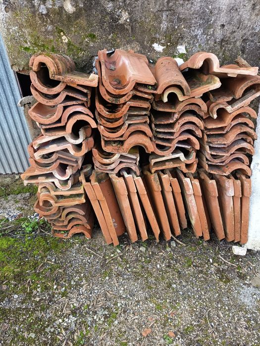 Telha lusa para construção civil. Ripado 37