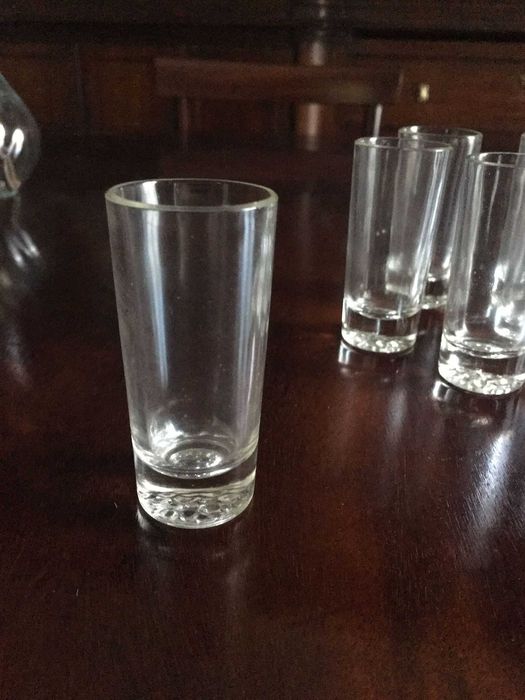 6 copos para shots