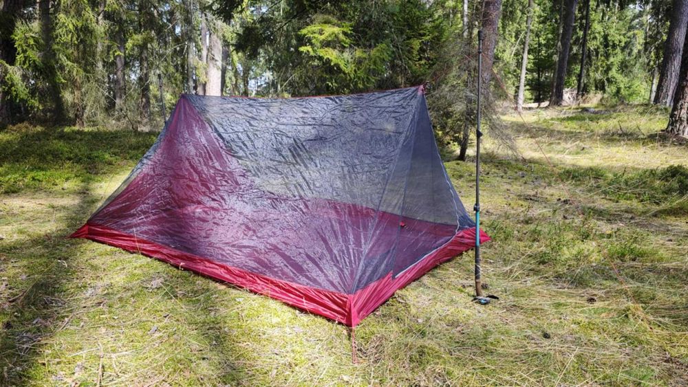 Ultralekki namiot MSR Thru-Hiker Mesh House 3 + tarp 100 Wing