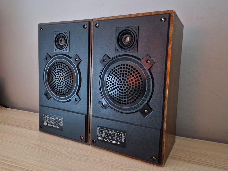 Kolumny półkowe do gramofonu - Radiotehnika S20A (tonsil)