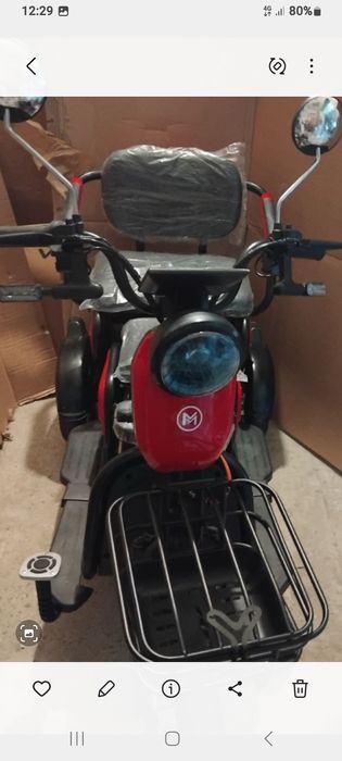 Электро  трицикл  800w72v20An