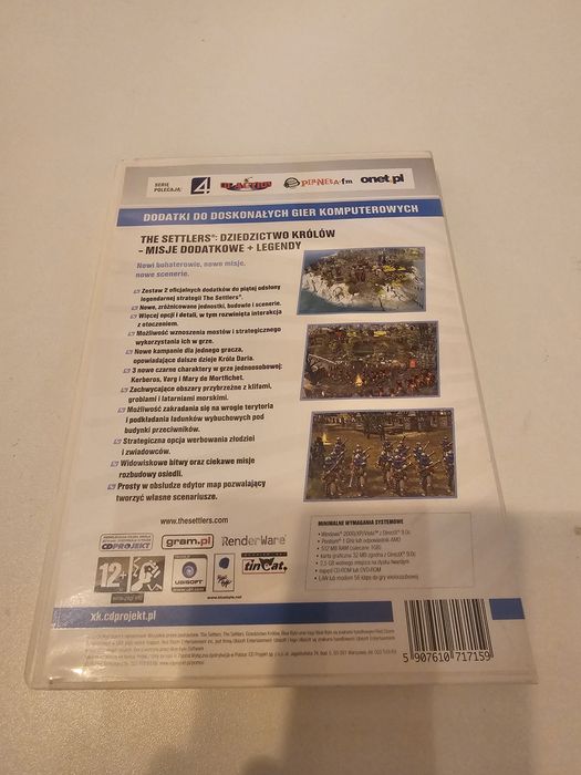 The Settlers Dziedzictwo Królów Misje Dodatkowe + Legendy stan IDEAŁ P