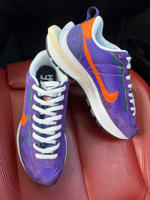 (БЕЗ ПЕРЕДОПЛАТИ) Nike x Sacai VaporWaffle Purple найк сакай вапорвафл фіолетові