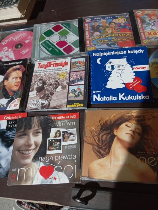 Płyty CD filmy gry bajki