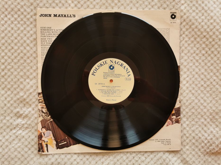 John Mayall's Bluesberakers płyta winylowa