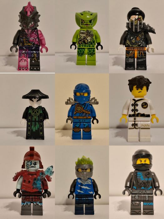 LEGO Ninjago figurki OPIS