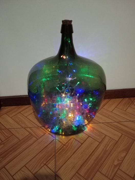 Garrafões antigos em palha de 20lt