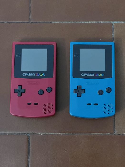 Gameboy color vermelho/azul