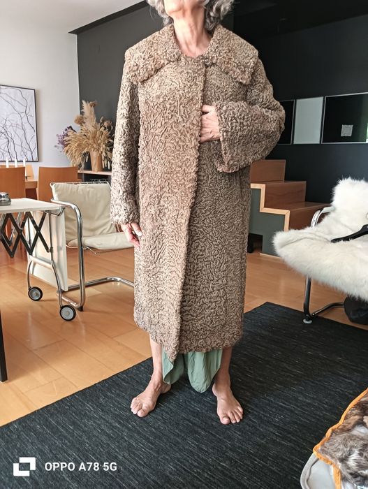 Casaco astracan vinted feito á medida