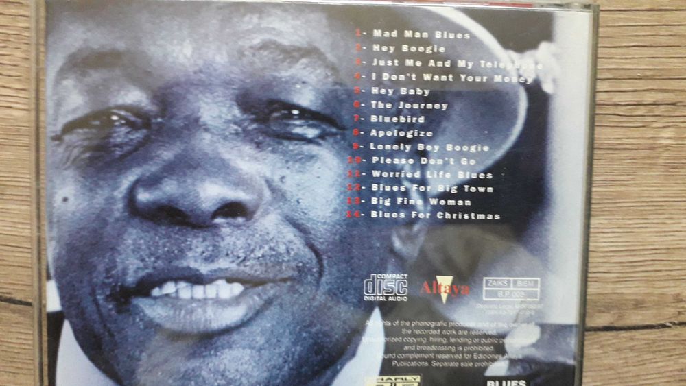 John Lee Hooker Blues For Big Town CD