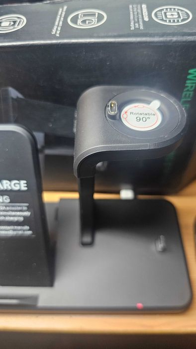 Ładowarka 3 w 1, bezprzewodowa stacja kompatybilny z Garmin.