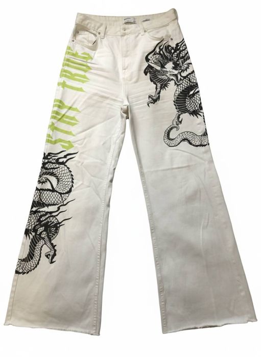 Джинсы Bershka wide leg