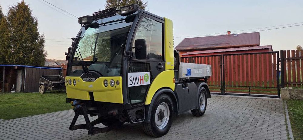 Multicar Tremo X56  Pług, kosiarka zbiornik na Trawę
