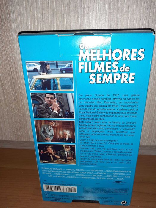 15 cassestes vhs Coleção Mr Bean