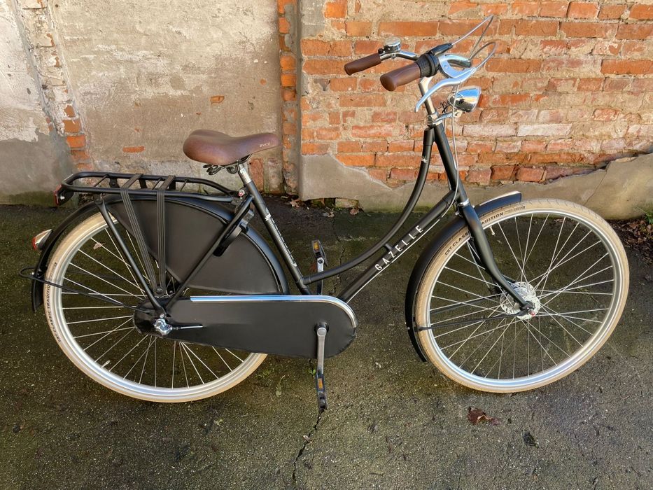 Rower Miejski Damka Gazela Gazelle czarny mat Sprawdź