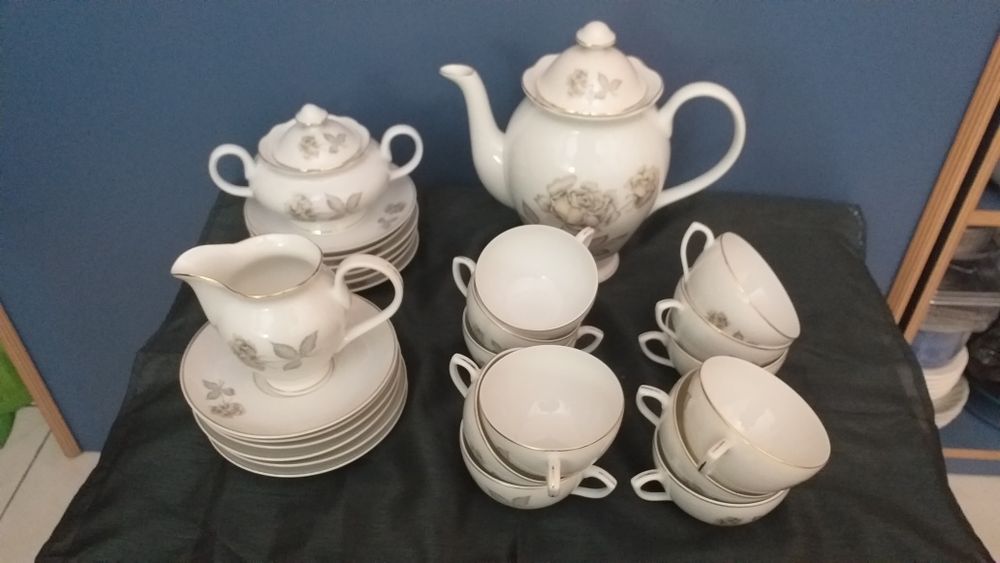 Vista Alegre Porcelain Coffee Service