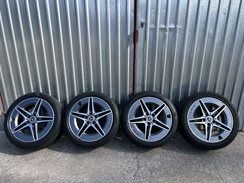 Alufelgi lato Mercedes c w206 AMG 18 5x112 nowy model opony pirelli