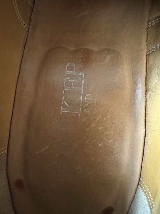 Туфли оксфорды barker 45p черные кожа