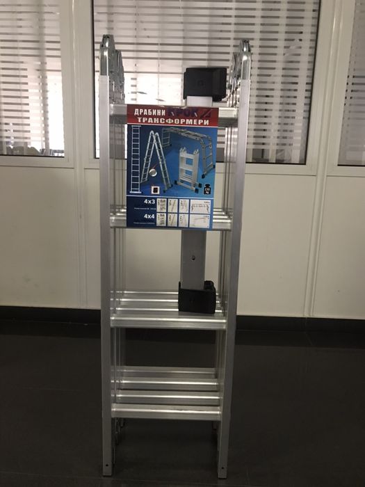 Драбина. Лесница-трансформер Крок 4х3; 4х4; 4х5; 4х6 Практика