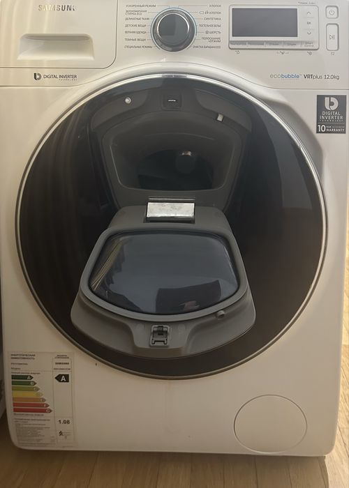 Пральна машина samsung eco bubble vrt plus 12kg