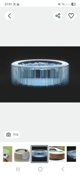 Dmuchane SPA ogrodowe INTEX 28428 6-osobowe