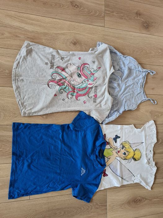 Zestaw, paka ubrań dla dziewczynki - rozmiar 134-140 cm