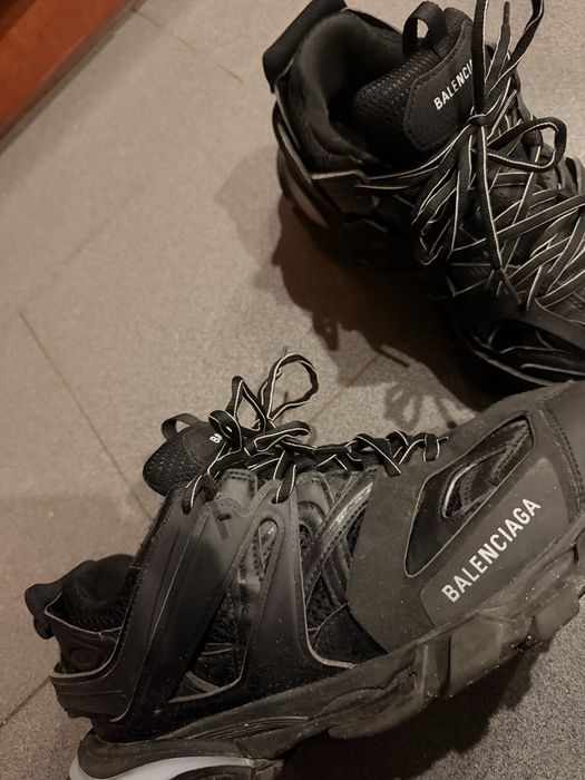 Balenciaga track led black