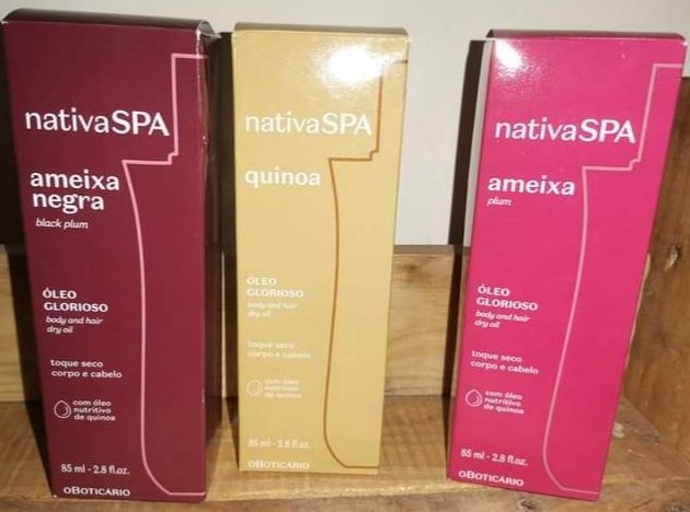 Óleos gloriosos corpo e cabelo - O Boticário (portes incluídos)