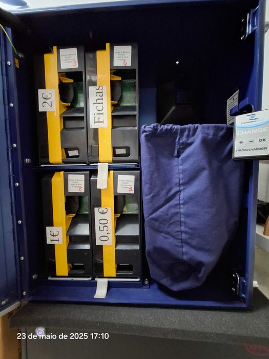 Maquina trocar dinheiro