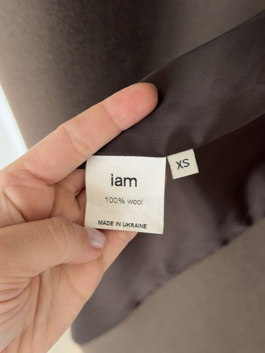 Пальто IAM, 100% вовна, розмір xs