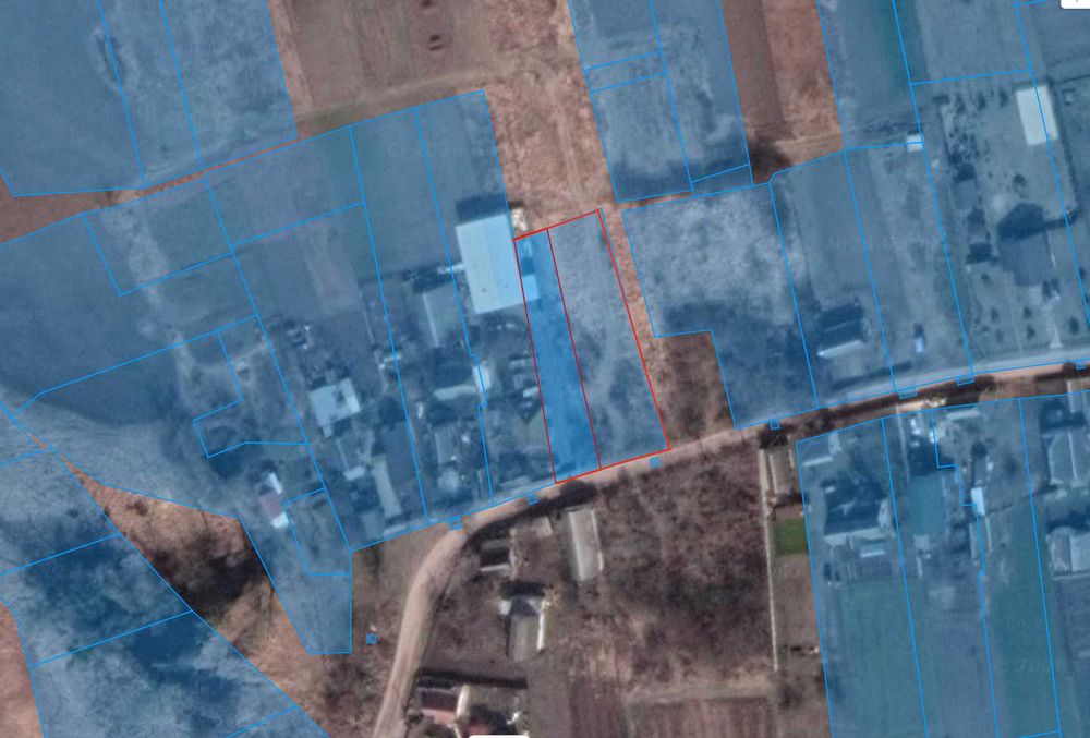 Земельна ділянка в селі Червона Мотовилівка біля річки, 17.5 соток