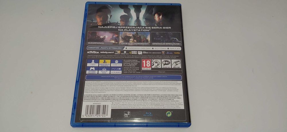 ps4 CALL OF DUTY MODERN WARFARE II PL mówią po polsku dubbing gra mega