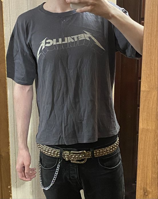 Enfants Riches Deprimes type distressed tees vintage beatles metallica