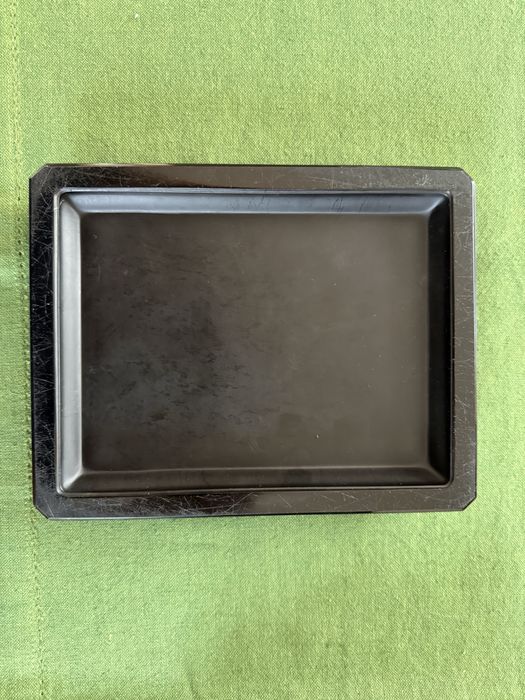 Kałamarz ze szkła fasetowanego w stylu art deco z lat 30-tych XX w.