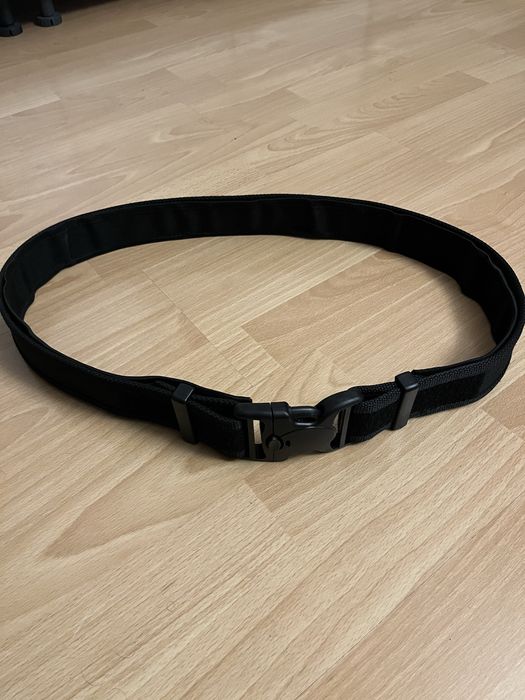 Pas taktyczny parciany czarny - XL - 122 cm