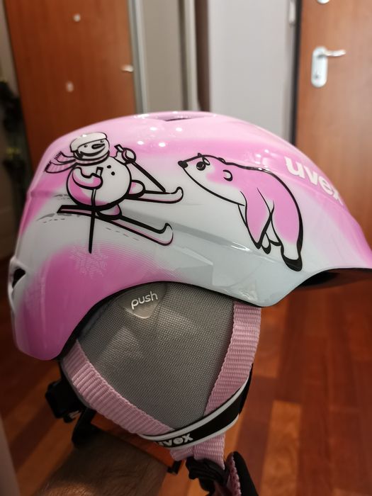 Kask narciarski Uvex dziecięcy 52-54 cm