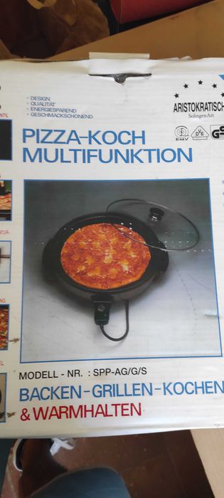 Forno Elétrico Multifunções para Pizza | Novo | Aristokratisch SolingenArt | Ø 42 cm