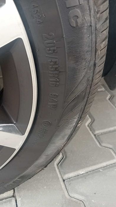 Jantes Ibiza originais vw 205/55R16 com pneu