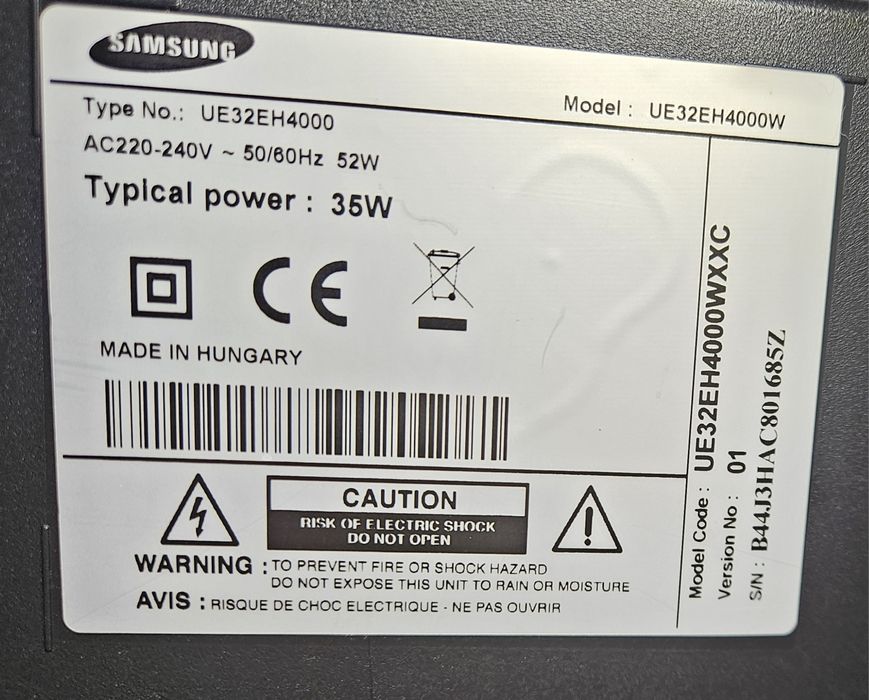 Tv led sansung 32 polegadas  UE32EH4000
