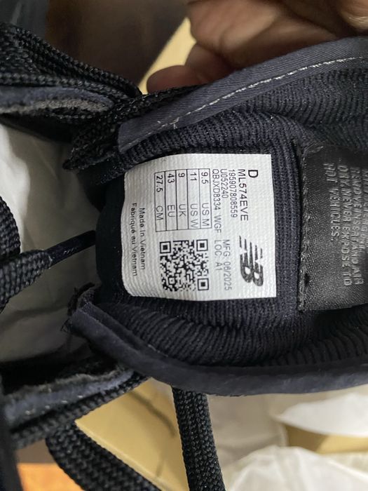 Кросівки New Balance 574 Classic Gl Black ОРИГІНАЛ!