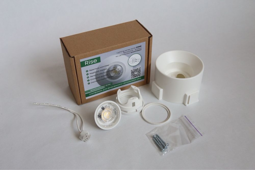 Вбудований світильник натяжного потолка (BH-10, GU-10, GX-53)