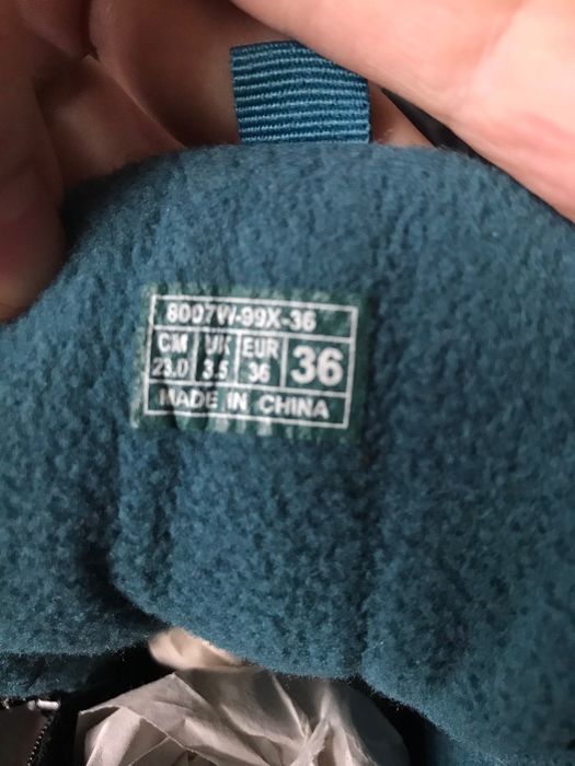 Новые ботинки. Reserved 36. Деми, теплая зима.