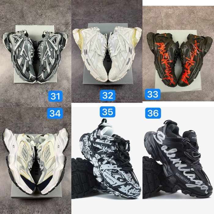 ВСІ МОДЕЛІ‼️ Кросівки BALENCIAGA / Кросівки Баленсіага розміри 36-45