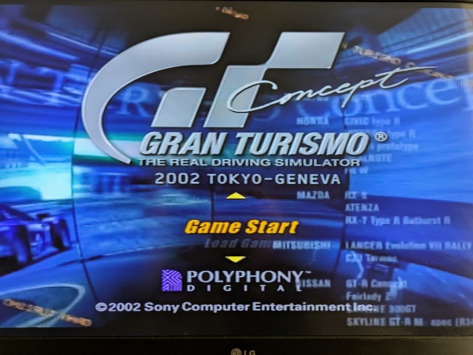 Jogo PS2  " Gran Turismo Concept 2002 Tokyo | Geneva " (Opt. Estado)