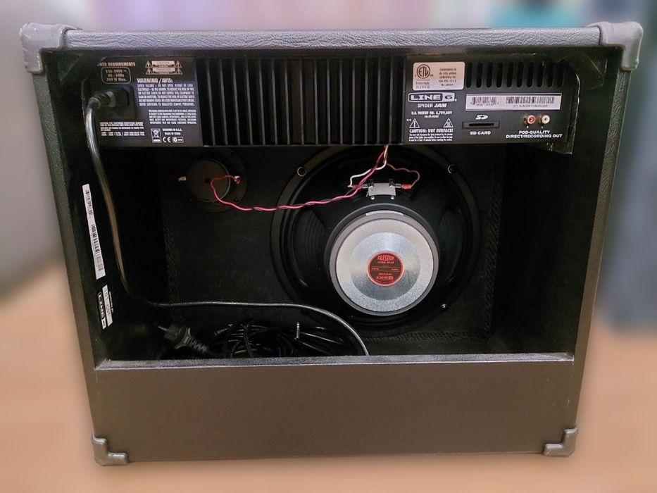 Комбопідсилювач Line 6 spider jam 75w + FBV2